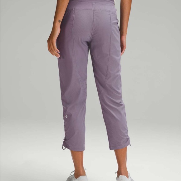 Lululemon Dance Studio Mid-Rise Cropped Pant in Purple Ash - Picture 1 of 6